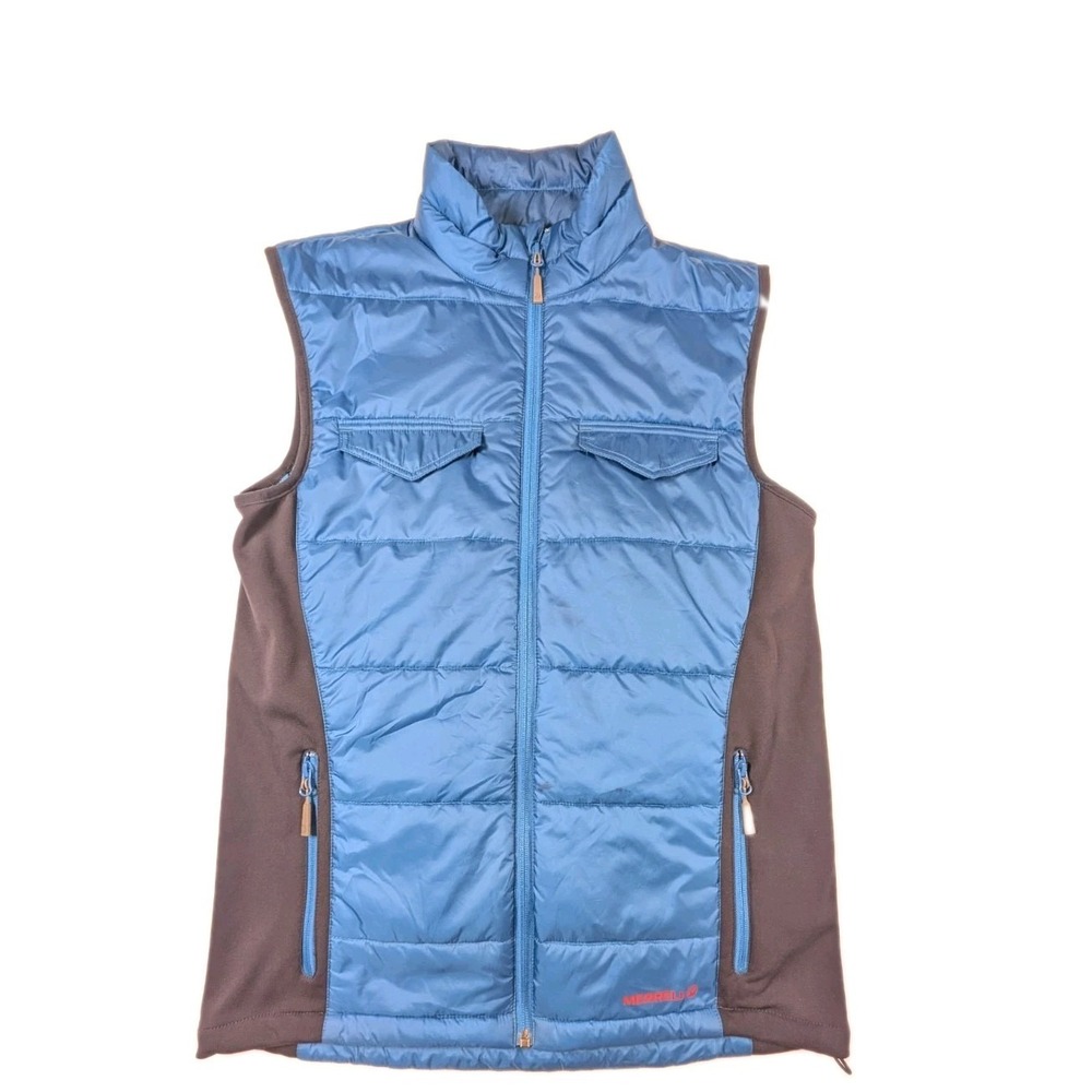 Merrell Quentin Insulated PrimaLoft Vest Men's size L Legion Blue JMF21381